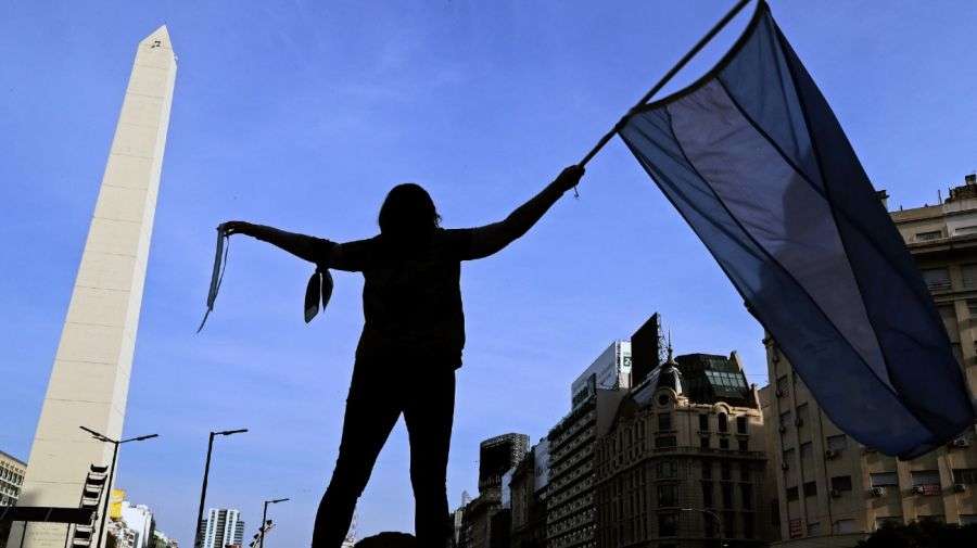 obelisk argentina judicial reform protest banderazo