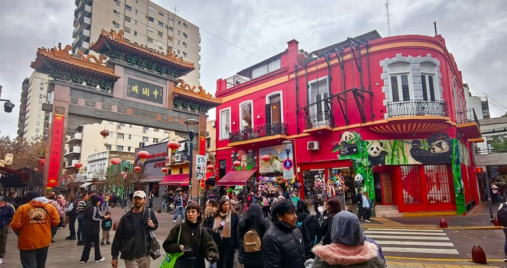 Visitors in Buenos Aires